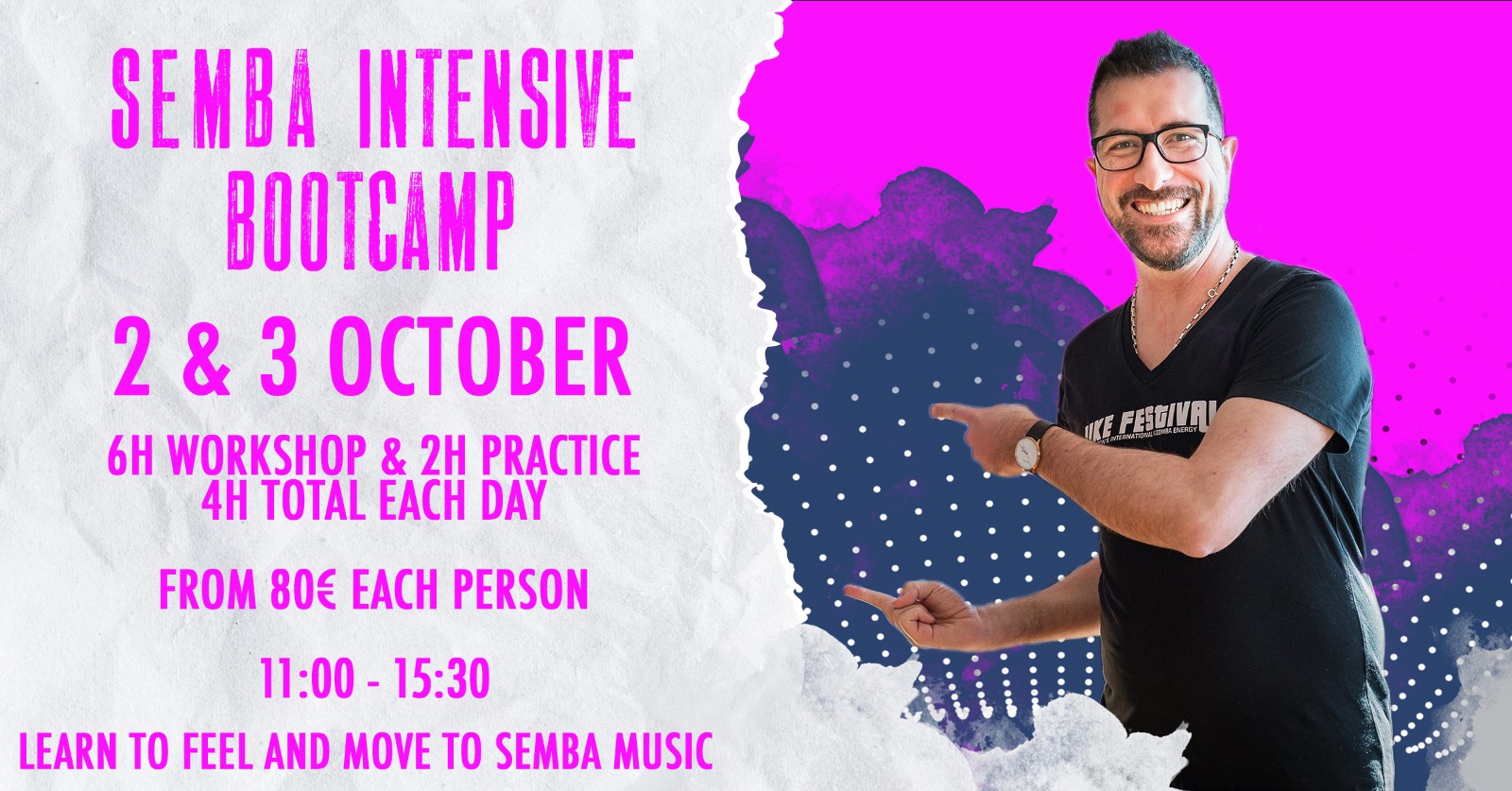 Semba Weekend Bootcamp - 2/3 Oct 2021