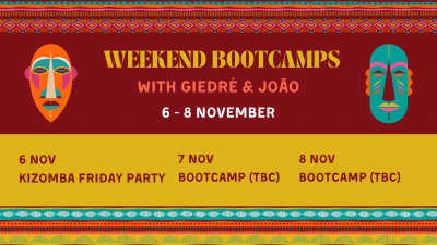 Weekend bootcamps with Joao & Giedre in November 2026